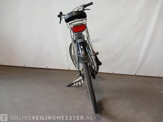 Damesfiets batavus, staccato, grijs / chroom - afbeelding 8 van  13