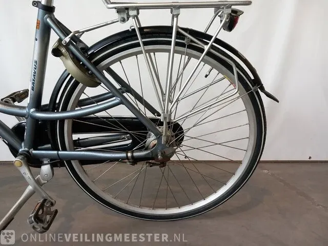 Damesfiets batavus, staccato, grijs / chroom - afbeelding 10 van  13