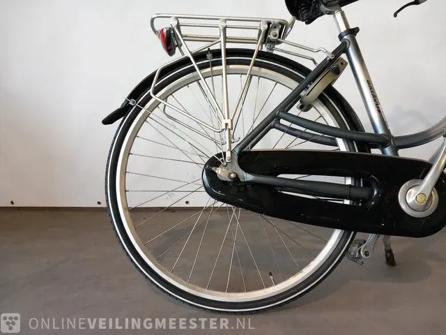 Damesfiets batavus, staccato, grijs / chroom - afbeelding 11 van  13