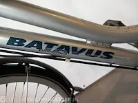 Damesfiets batavus, staccato, grijs / chroom - afbeelding 13 van  13