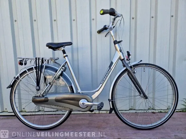 Damesfiets gazelle, orange pure innergy, zilver - afbeelding 1 van  8
