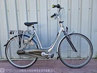 Damesfiets gazelle, orange pure innergy, zilver