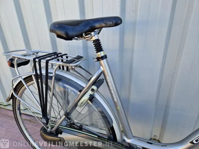 Damesfiets gazelle, orange pure innergy, zilver - afbeelding 3 van  8