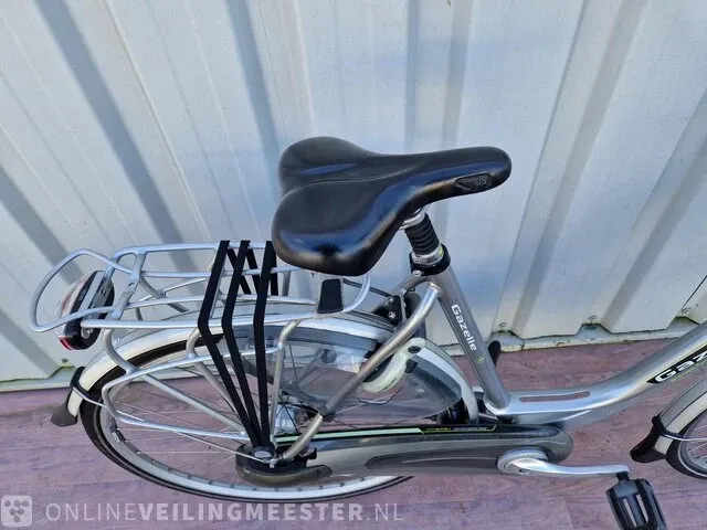 Damesfiets gazelle, orange pure innergy, zilver - afbeelding 4 van  8