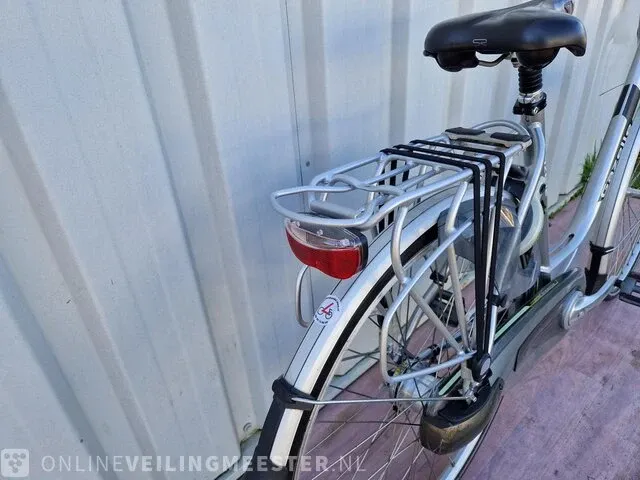 Damesfiets gazelle, orange pure innergy, zilver - afbeelding 6 van  8