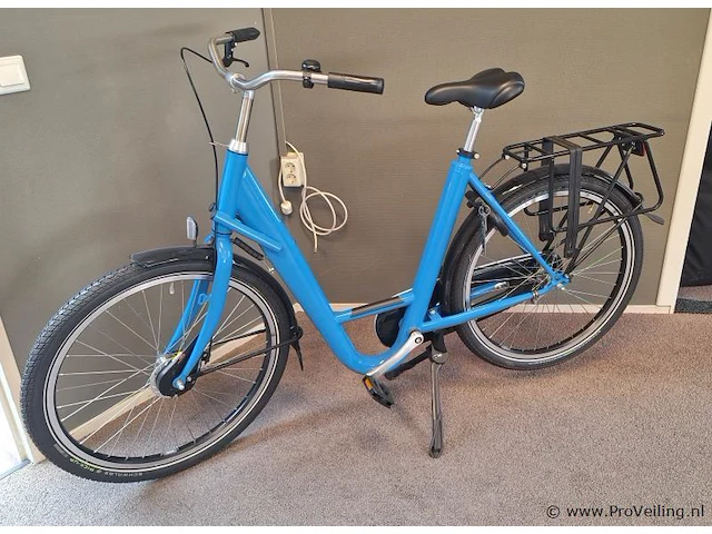 Damesfiets | kleur blauw - afbeelding 1 van  8