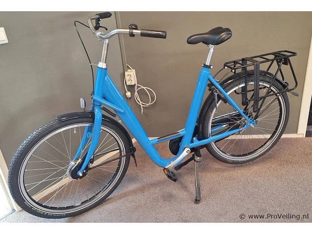 Damesfiets | kleur blauw - afbeelding 2 van  8