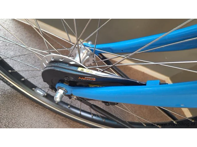 Damesfiets | kleur blauw - afbeelding 6 van  8