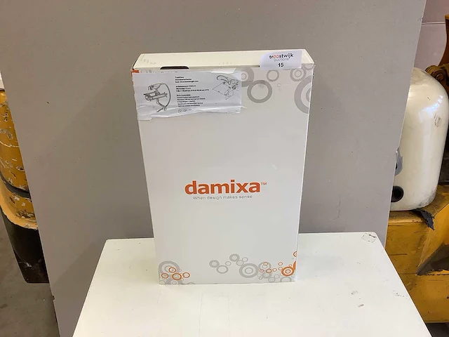 Damix - 375030000 - thermostatische bad/douchemengkraan chroom - afbeelding 3 van  3
