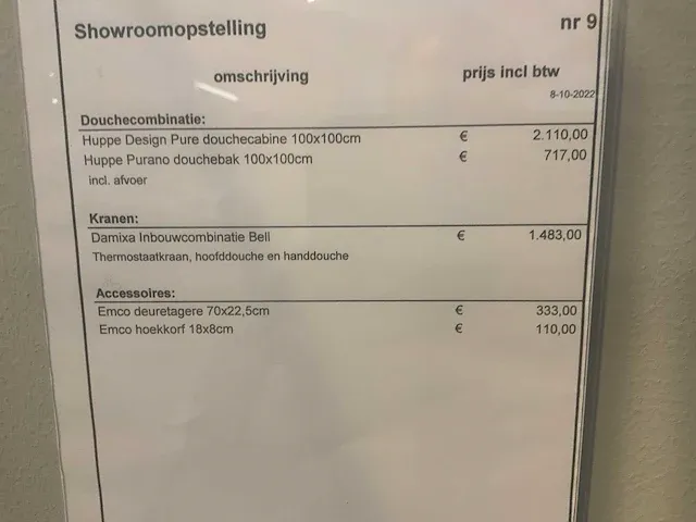 Damixa bell douchekraan - afbeelding 6 van  6