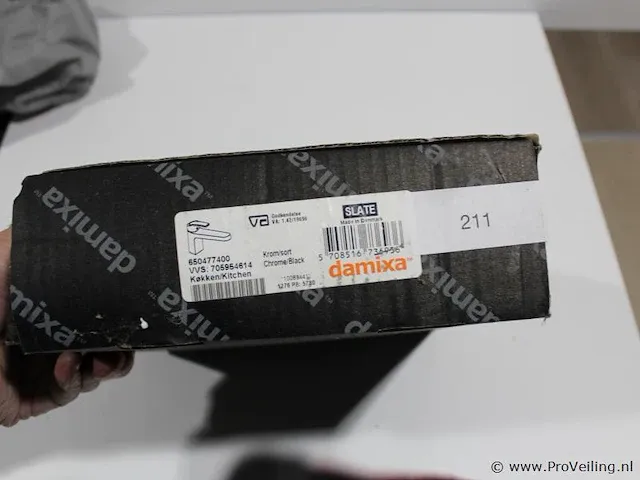 Damixa keukenmengkraan slate - afbeelding 2 van  2