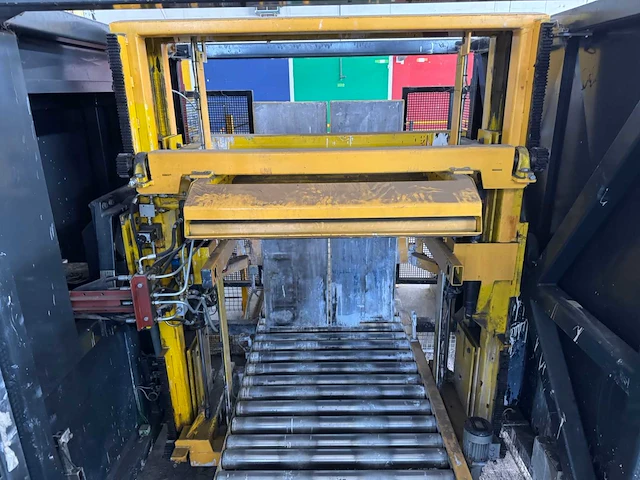 Dan conveyor pallet doorlaat unit met rollenbaan - afbeelding 2 van  20