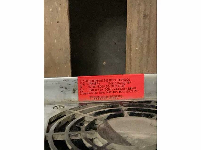 Danfoss akd 5000 frequentieregelaar - afbeelding 3 van  3