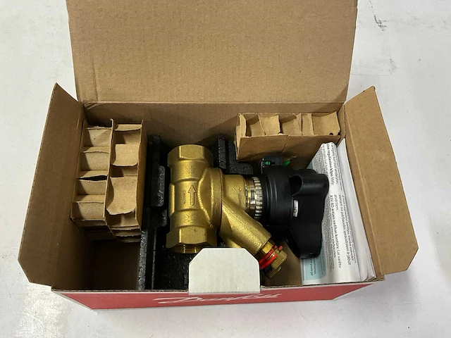 Danfoss asv-bd afsluitklep dn20 radiator - afbeelding 1 van  3