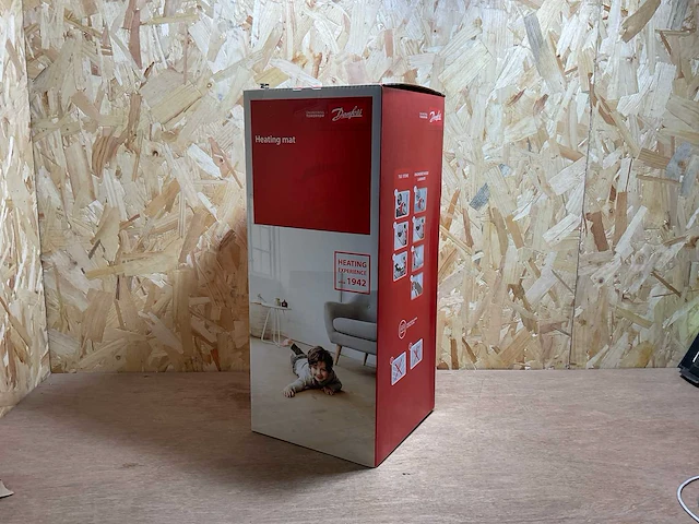 Danfoss efti 150/9 elektrische vloerverwarmingsset 9m² 1350 watt - afbeelding 5 van  9