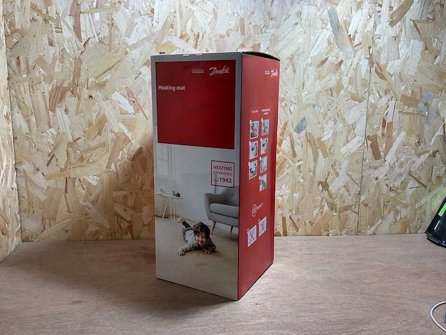 Danfoss efti 150/9 elektrische vloerverwarmingsset 9m² 1350 watt - afbeelding 6 van  9