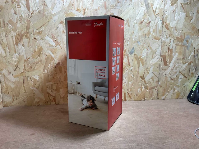 Danfoss efti 150/9 elektrische vloerverwarmingsset 9m² 1350 watt - afbeelding 7 van  9