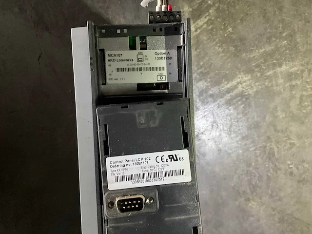 Danfoss fc-103p3k0t4e20h1 frequentieregelaar - afbeelding 4 van  5