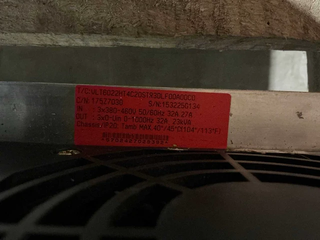 Danfoss frequentieregelaar 23kva - afbeelding 6 van  6