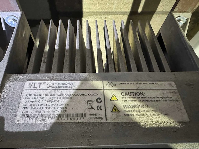Danfoss frequentieregelaar set met schakelkast (2x) - afbeelding 8 van  16