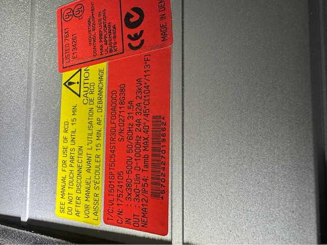 Danfoss frequentieregelaars set met schakelkast - afbeelding 2 van  14