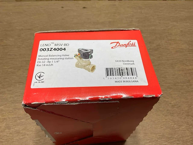 Danfoss msv-bd dn32 1.1/4" inregelafsluiter (4x) - afbeelding 9 van  9