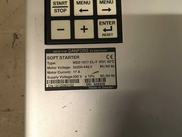 Danfoss softstarter - afbeelding 3 van  3