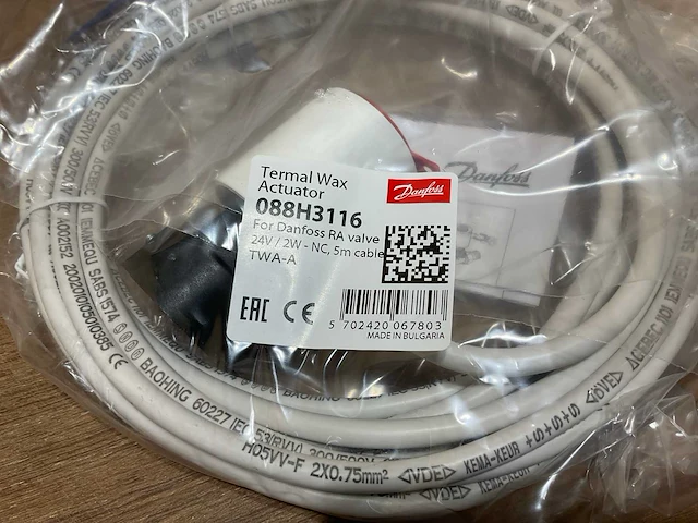 Danfoss twa-a 24v nc thermische motoren (5x) - afbeelding 4 van  8