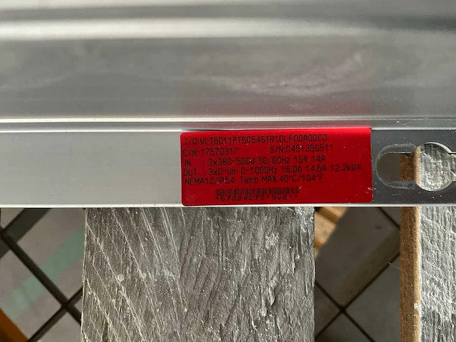 Danfoss vlt 5000 frequentieregelaar - afbeelding 7 van  7