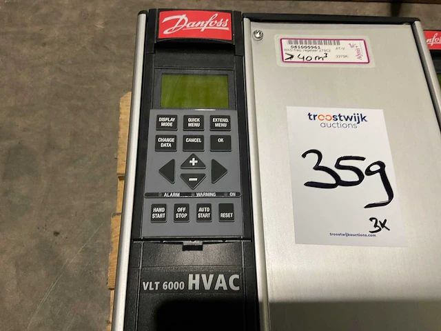 Danfoss vlt 6000 hvac frequentieregelaar (3x) - afbeelding 4 van  7