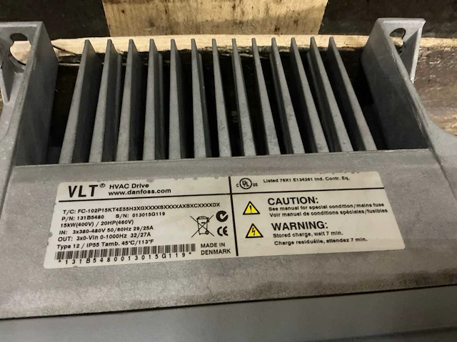 Danfoss vlt hvac dive frequentieregelaar - afbeelding 3 van  3