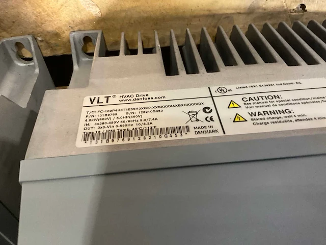 Danfoss vlt hvac drive frequentieregelaar (2x) - afbeelding 3 van  3