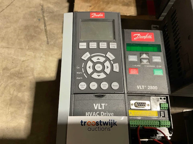 Danfoss vlt hvac drive / vlt 2800 frequentieregelaar (2x) - afbeelding 2 van  5