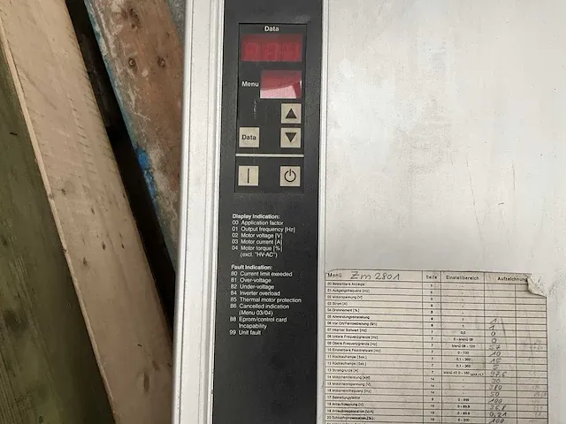 Danfoss vlt3042 175h517 frequentieregelaar - afbeelding 3 van  4