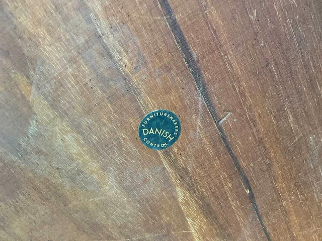 Danish design - ronde eetkamertafel - afbeelding 4 van  4