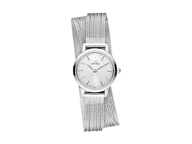 Danish design horloge 22 mm stainless steel iv82q1268 zilver edelstaal band - afbeelding 1 van  2