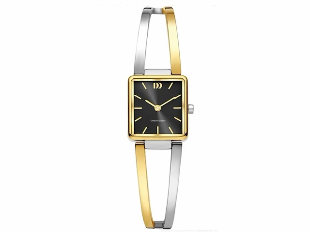 Danish design iv73q1304 palma two-tone black horloge - afbeelding 1 van  1