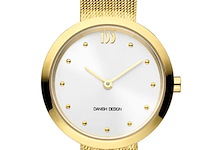 Danish design julia iv05q1210 horloge goudkleurig - afbeelding 1 van  1