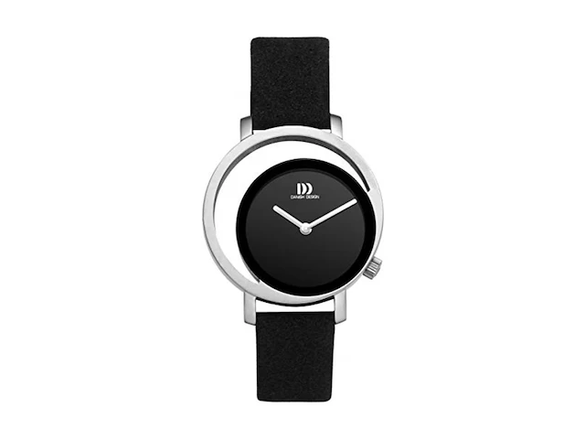 Danish design pico iv13q1271 dames horloge analoog quartz zwart - afbeelding 1 van  1