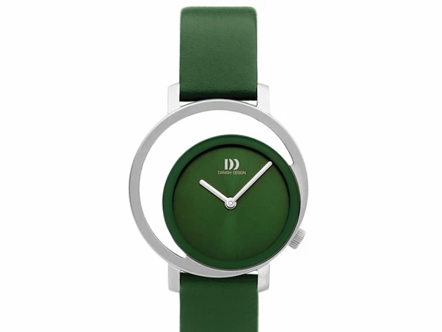 Danish design pico pinea horloge groen & zilverkleurig iv33q1271 - afbeelding 1 van  1