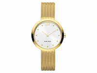 Danish design pure julia iv05q1210 dameshorloge met stijlvolle goudkleurige band 28 mm - afbeelding 1 van  1