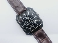 Danish design titanium chronograaf herenhorloge - afbeelding 3 van  8