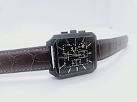 Danish design titanium chronograaf herenhorloge - afbeelding 5 van  8