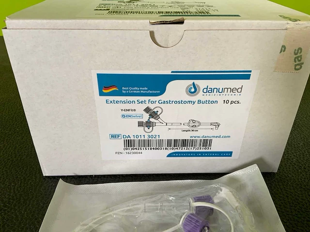 Danumed extension set gastrostomy danubutton (66x) - afbeelding 3 van  3