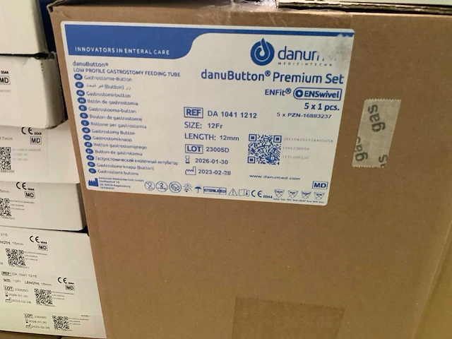Danumed premium set 12fr gastrostomy danubutton (93x) - afbeelding 5 van  7