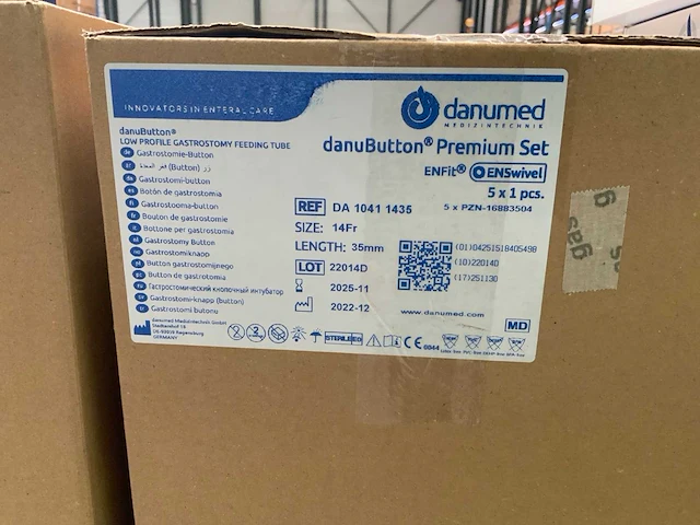 Danumed premium set 14fr gastrostomy danubutton (200x) - afbeelding 5 van  8