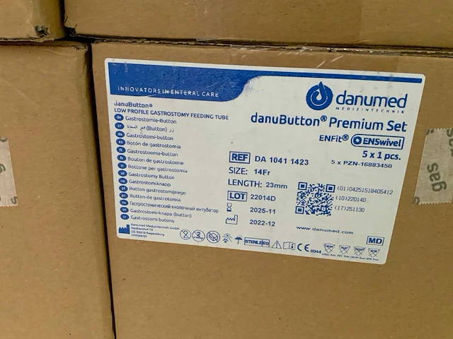 Danumed premium set 14fr gastrostomy danubutton (200x) - afbeelding 6 van  8