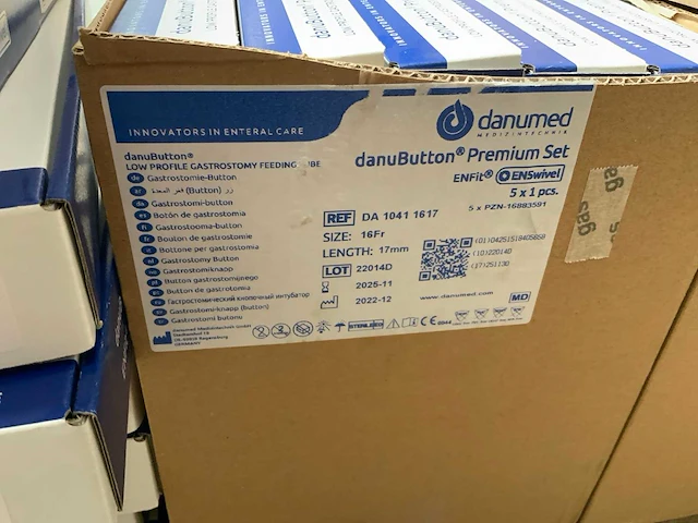 Danumed premium set 16fr gastrostomy danubutton (58x) - afbeelding 5 van  8
