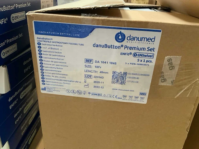 Danumed premium set 18fr gastrostomy danubutton (48x) - afbeelding 5 van  8