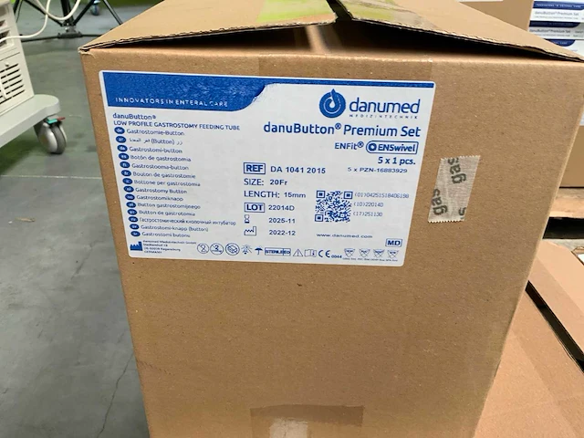 Danumed premium set 20fr gastrostomy danubutton (30x) - afbeelding 5 van  8
